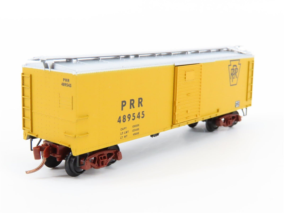 N Scale Micro-Trains MTL NSC 01-22 PRR Pennsylvania MOW Storage Box Car #489545