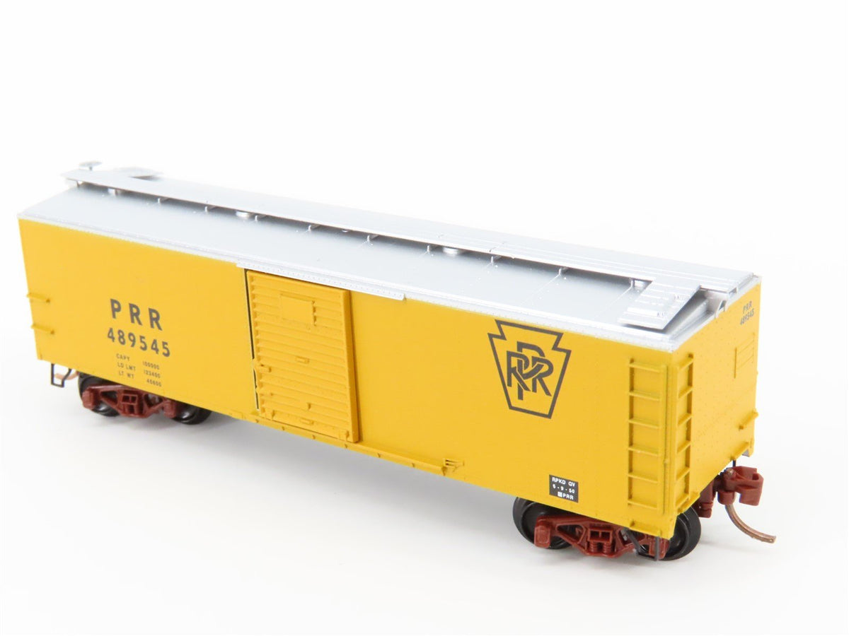 N Scale Micro-Trains MTL NSC 01-22 PRR Pennsylvania MOW Storage Box Car #489545