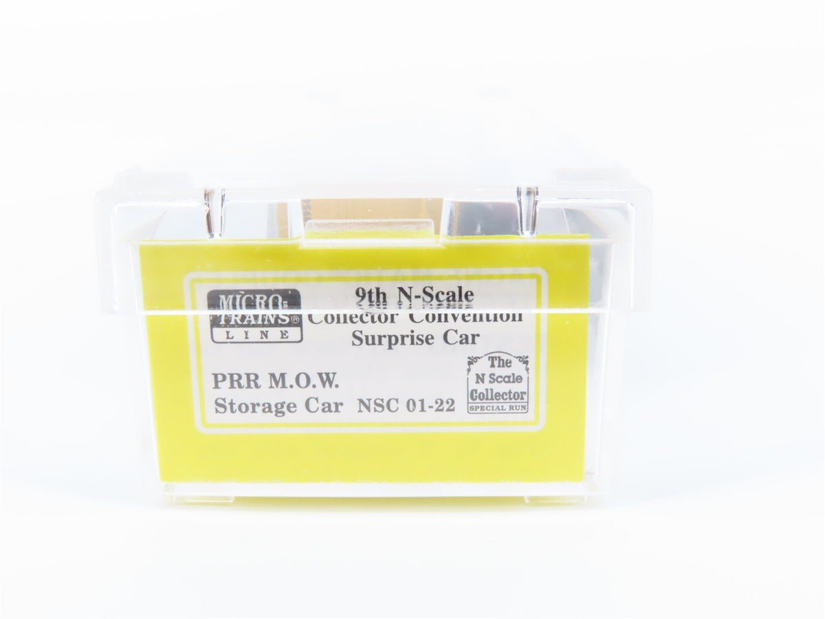 N Scale Micro-Trains MTL NSC 01-22 PRR Pennsylvania MOW Storage Box Car #489545