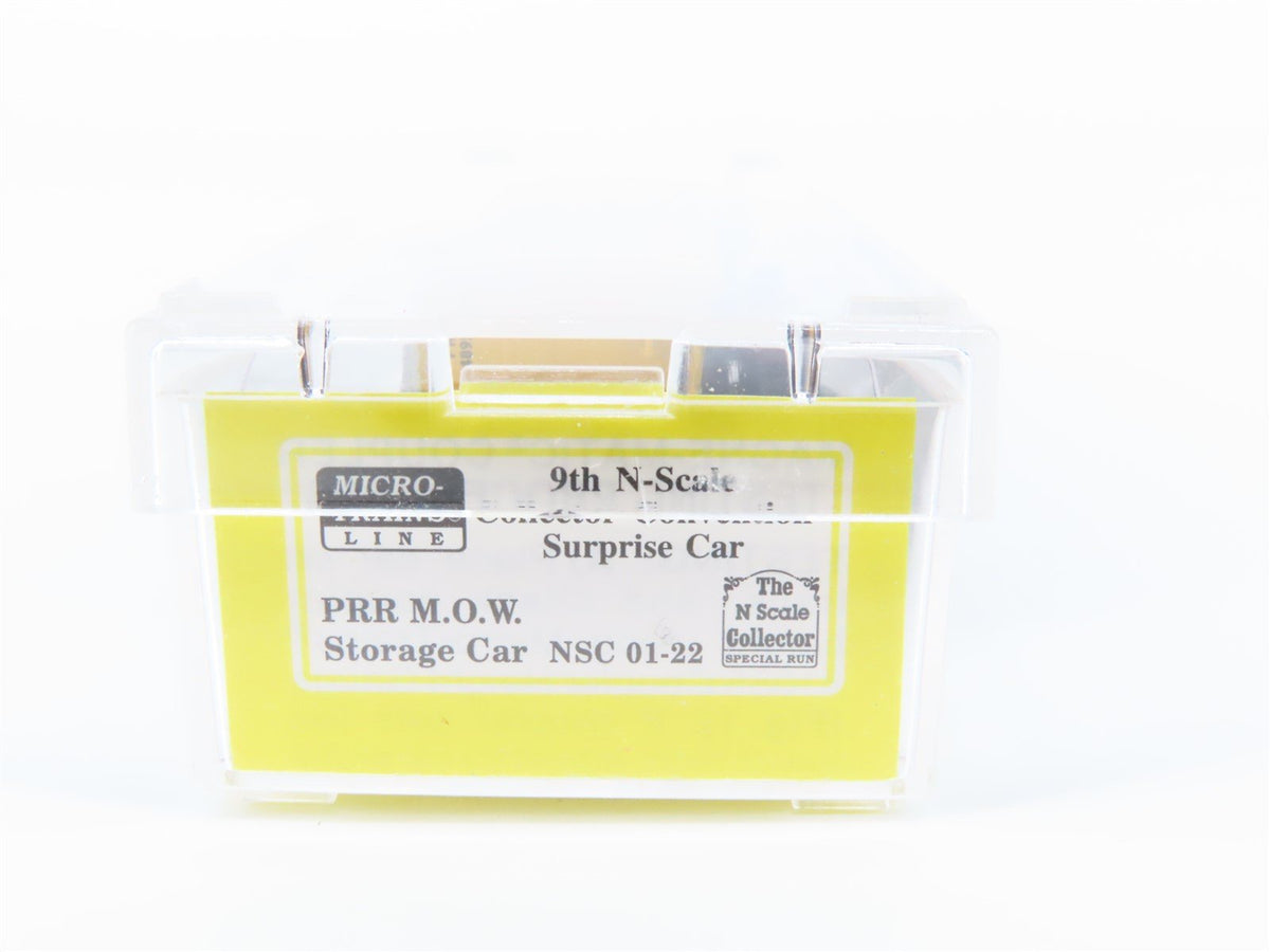 N Scale Micro-Trains MTL NSC 01-22 PRR Pennsylvania MOW Storage Box Car #489545