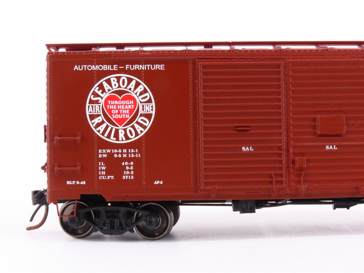 HO Scale Red Caboose RR38532-27 SAL &quot;Courteous Service&quot; 40&#39; Boxcar #22301