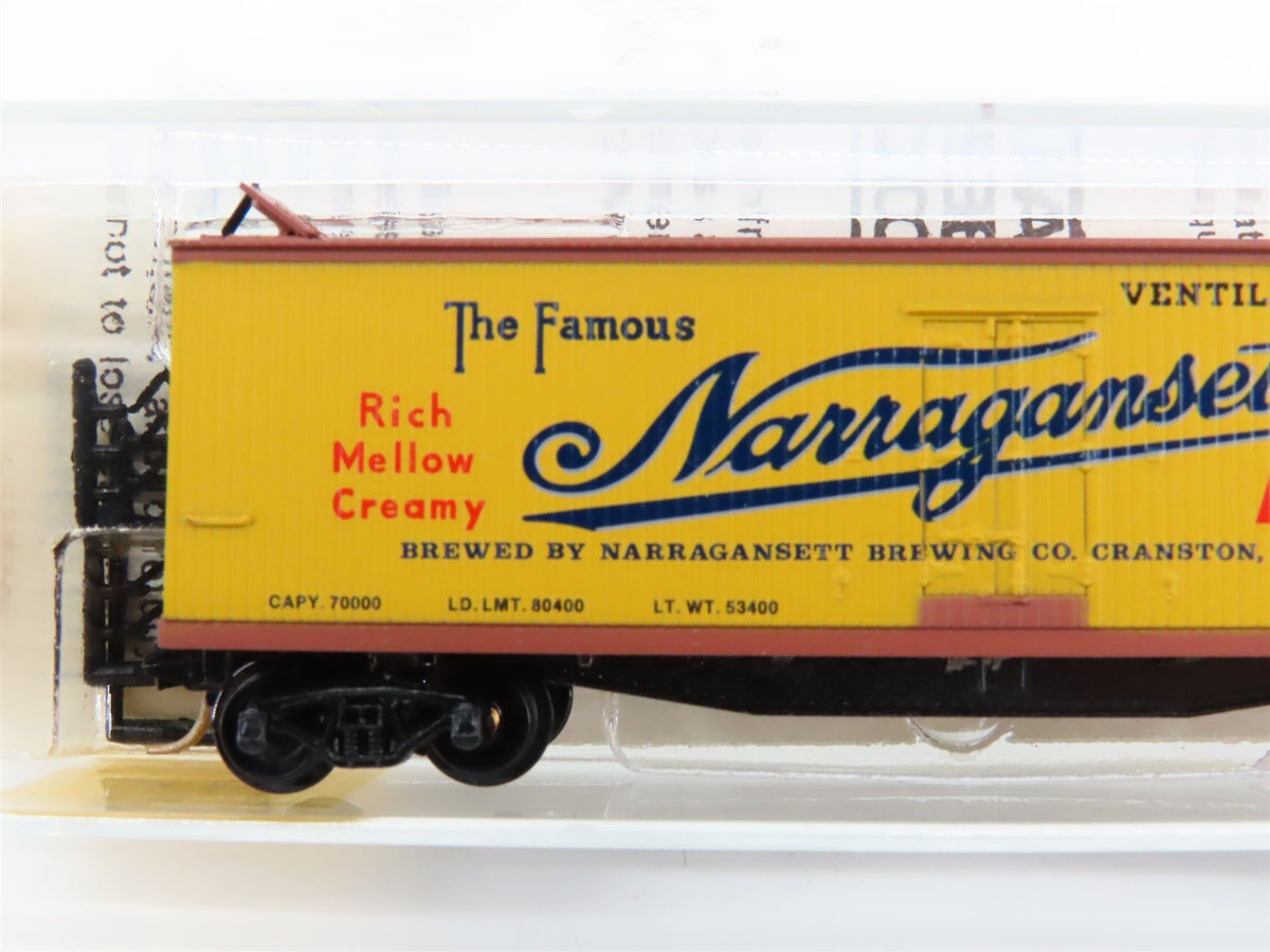 N Scale Kadee Micro-Trains MTL 49220 NBRX Narragansett 40&#39; Beer Reefer #11