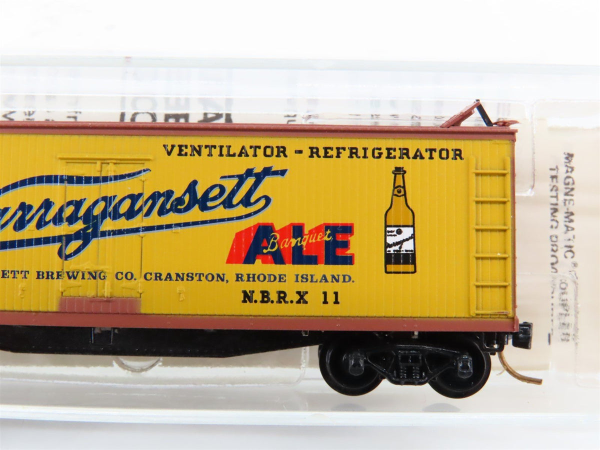 N Scale Kadee Micro-Trains MTL 49220 NBRX Narragansett 40&#39; Beer Reefer #11