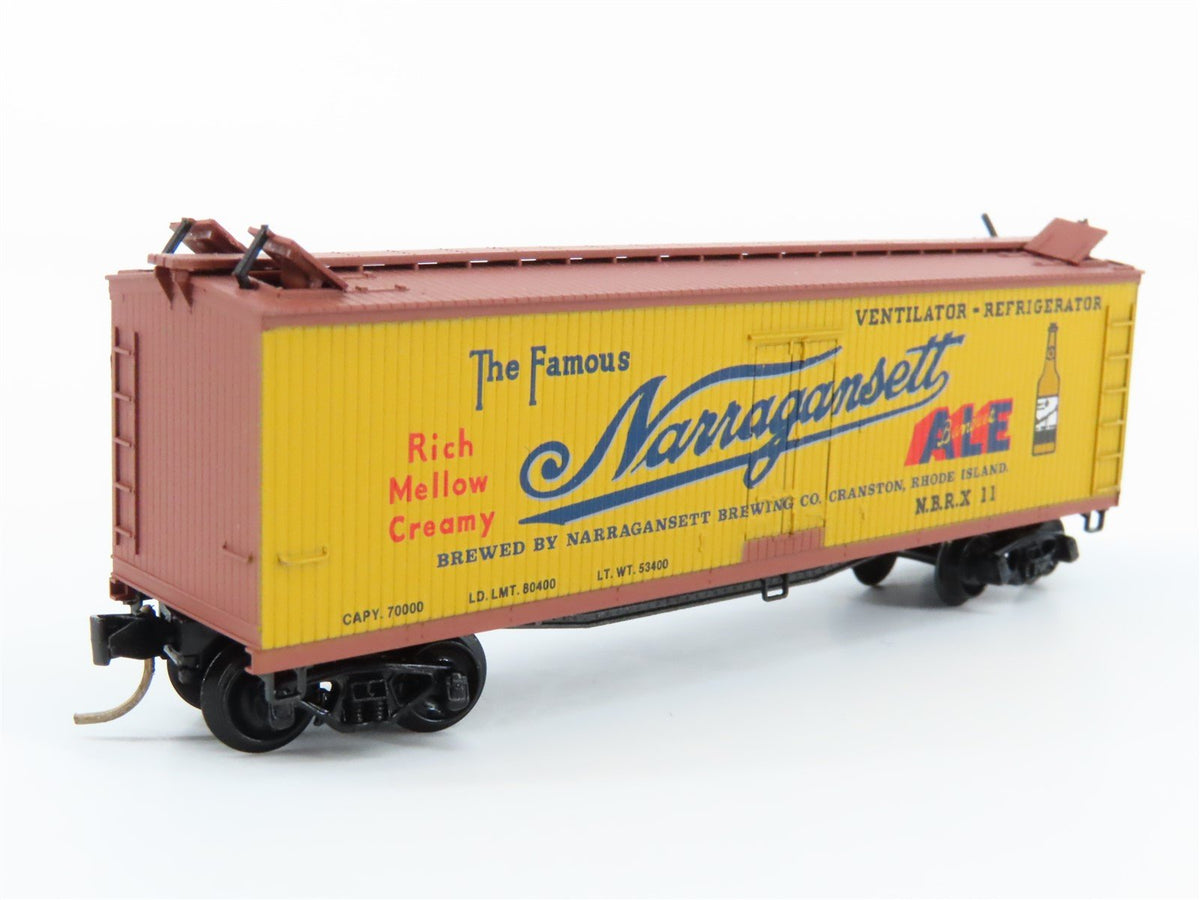 N Scale Kadee Micro-Trains MTL 49220 NBRX Narragansett 40&#39; Beer Reefer #11