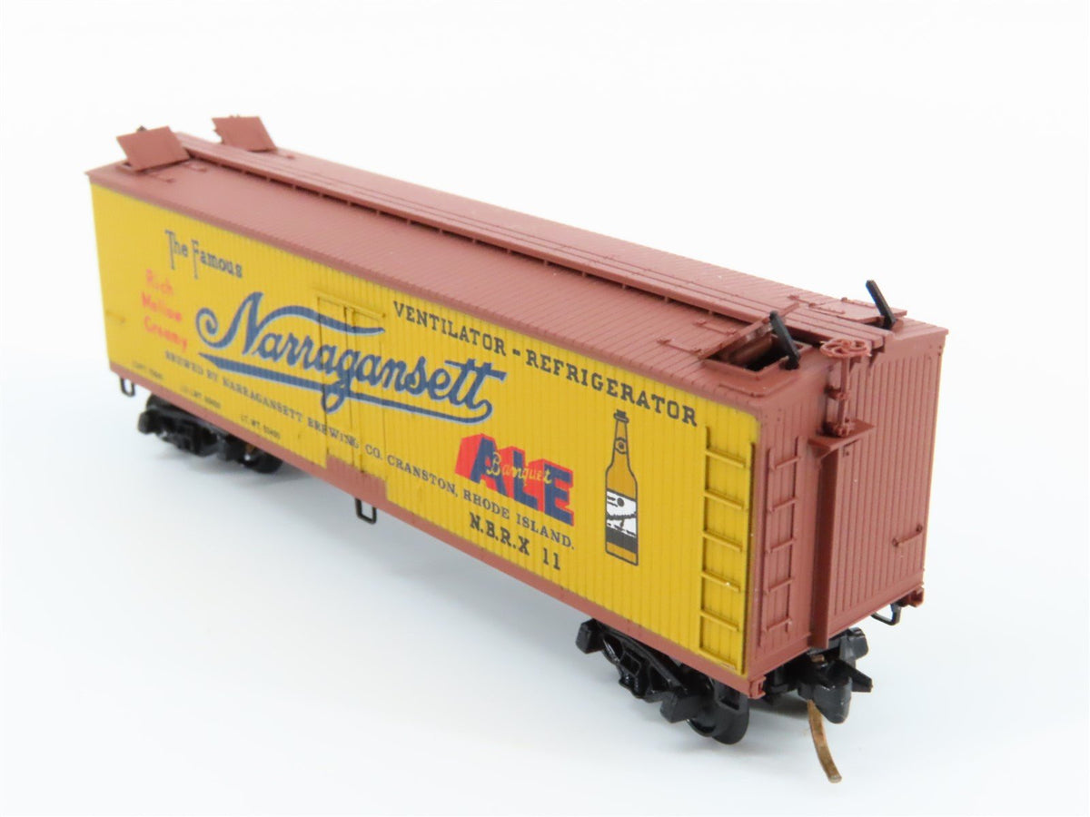 N Scale Kadee Micro-Trains MTL 49220 NBRX Narragansett 40&#39; Beer Reefer #11