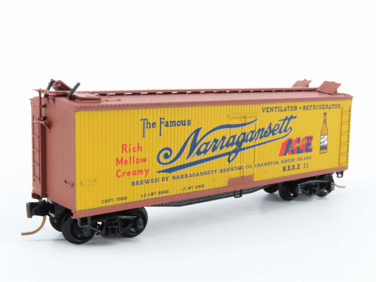 N Scale Kadee Micro-Trains MTL 49220 NBRX Narragansett 40&#39; Beer Reefer #11