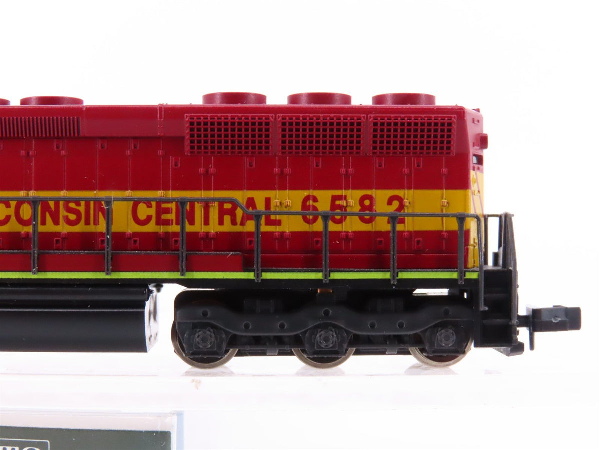 N Scale KATO 176-31D WC Wisconsin Central EMD SD45 Diesel Locomotive #6582