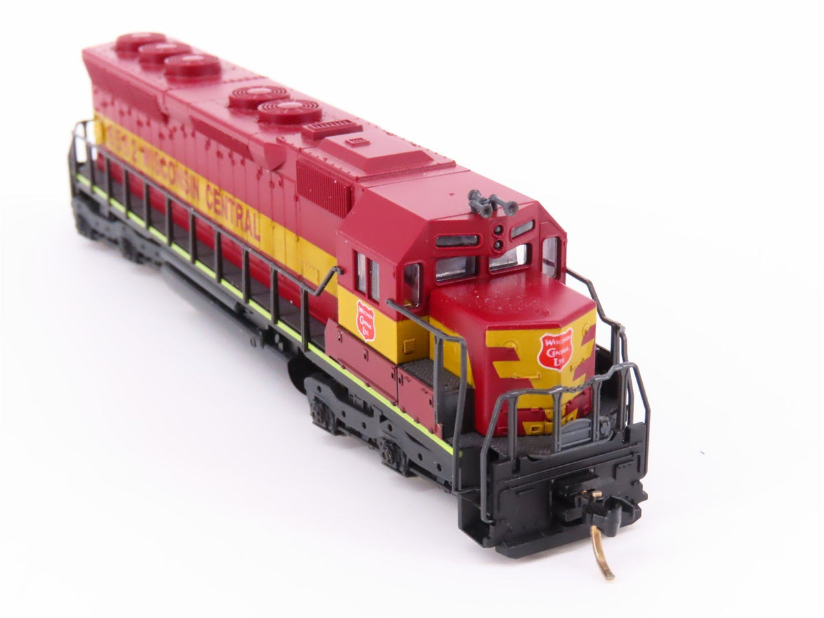 N Scale KATO 176-31D WC Wisconsin Central EMD SD45 Diesel Locomotive #6582