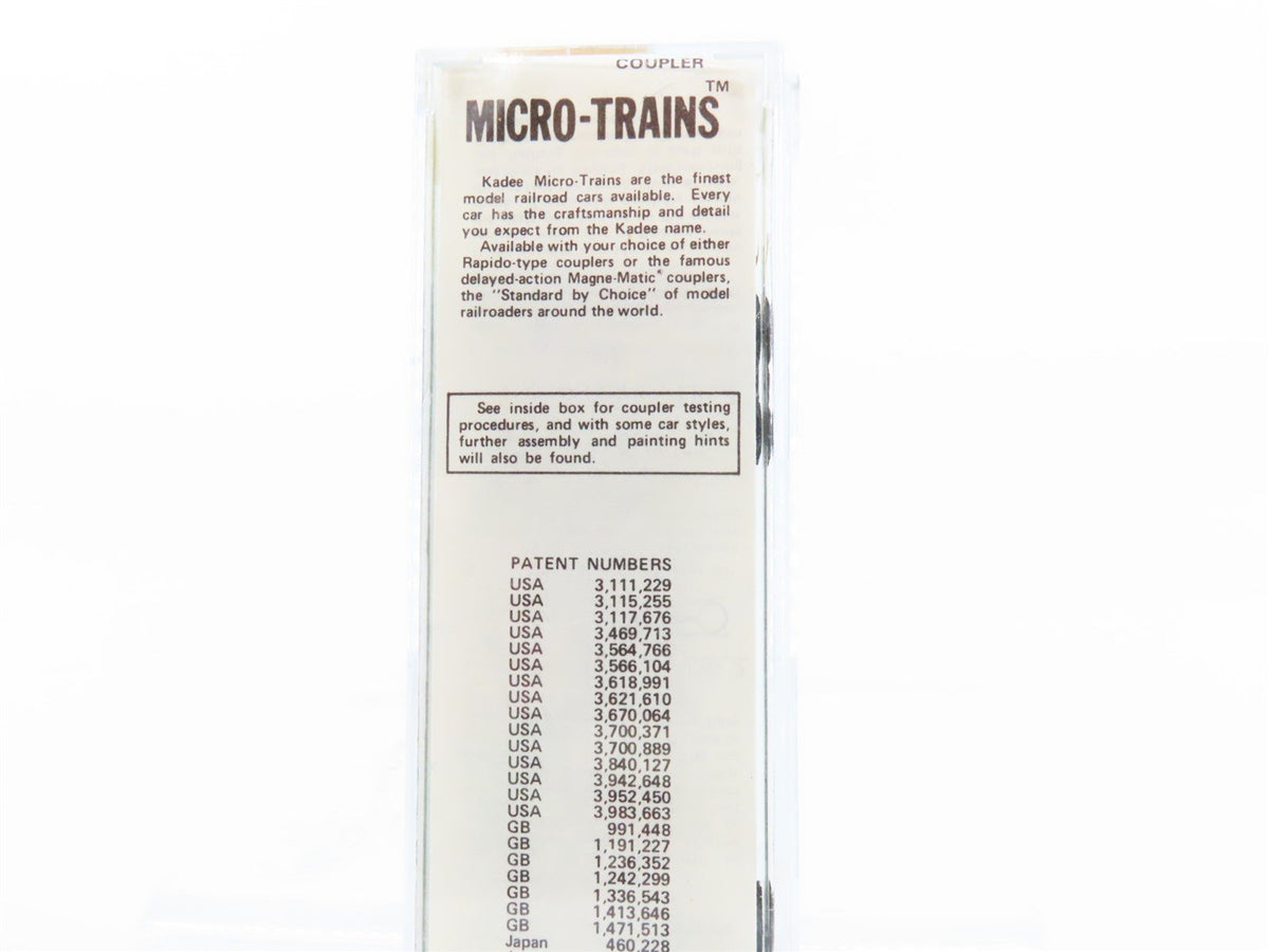 N Kadee Micro-Trains MTL 23100 NYC&amp;STL NKP Nickel Plate Road 40&#39; Box Car #22449