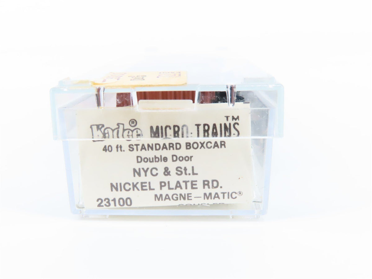 N Kadee Micro-Trains MTL 23100 NYC&amp;STL NKP Nickel Plate Road 40&#39; Box Car #22449