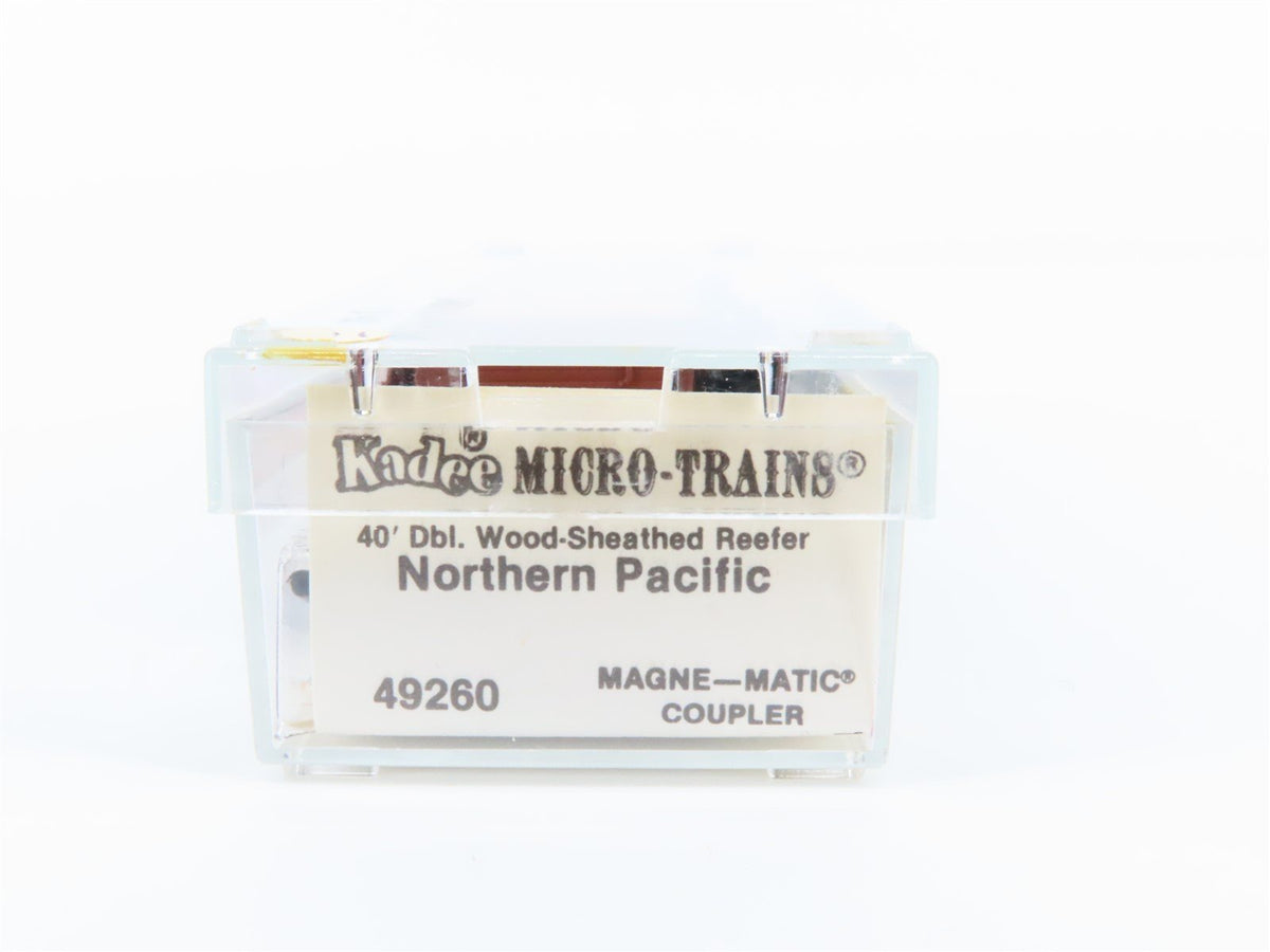 N Scale Kadee Micro-Trains MTL 49260 NP Northern Pacific 40&#39; Reefer #93614