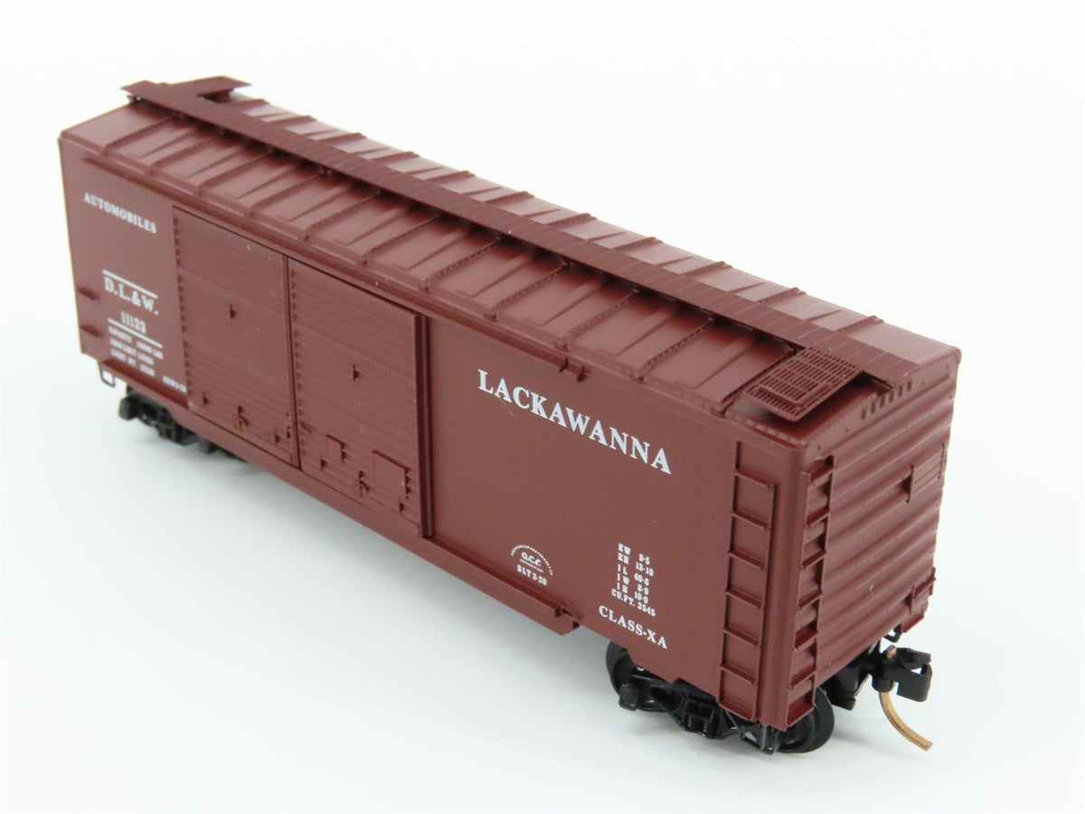 N Scale Kadee Micro-Trains MTL 23110 DL&amp;W Lackawanna Railroad 40&#39; Box Car #11133