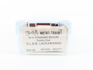 N Scale Kadee Micro-Trains MTL 23110 DL&W Lackawanna Railroad 40' Box Car #11133