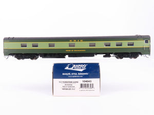 HO Scale Rapido 104043 Erie 10-5 Sleeper Passenger Car 