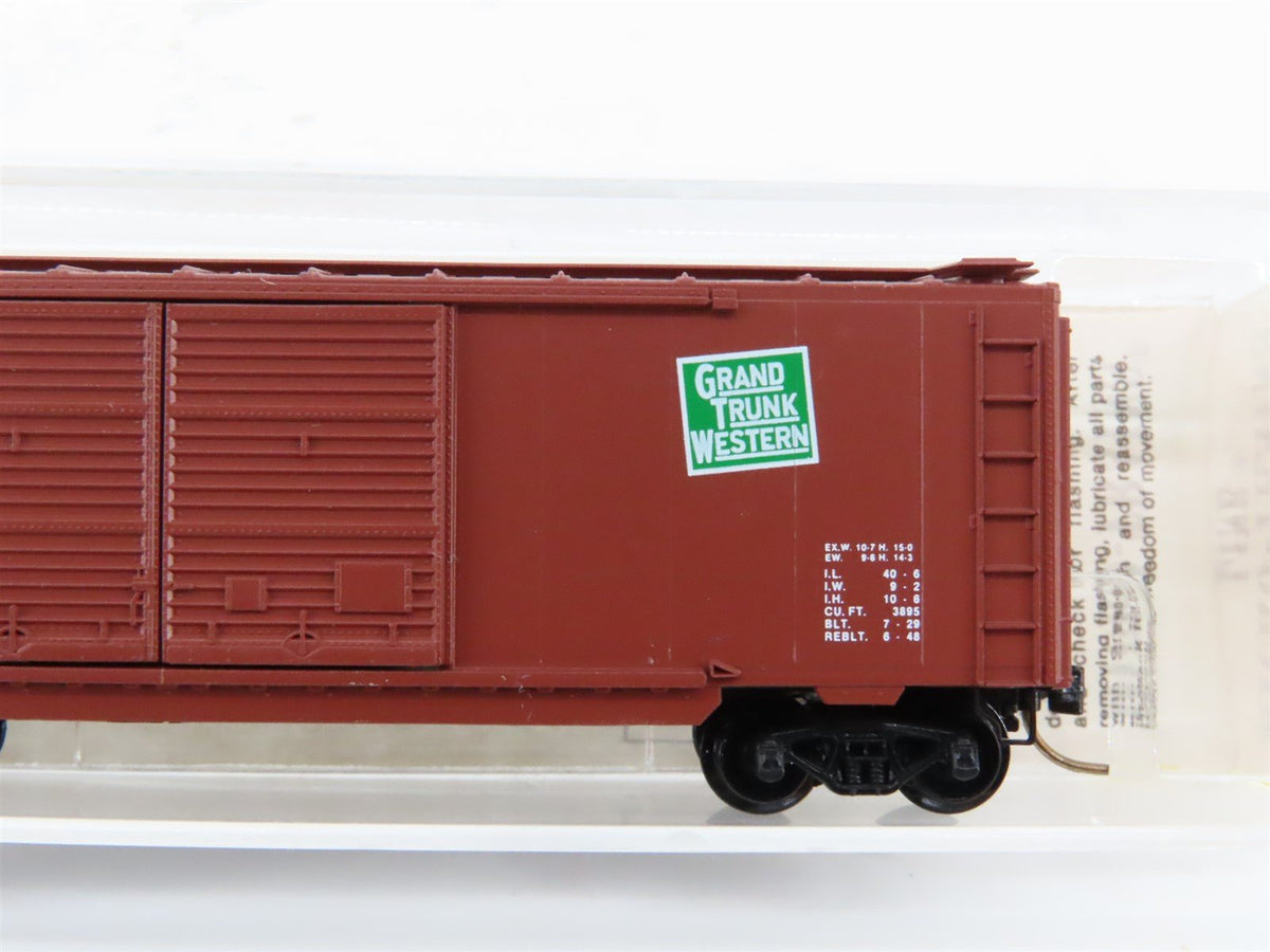 N Scale Kadee Micro-Trains MTL 23170 GTW Grand Trunk Western 40&#39; Box Car #585881