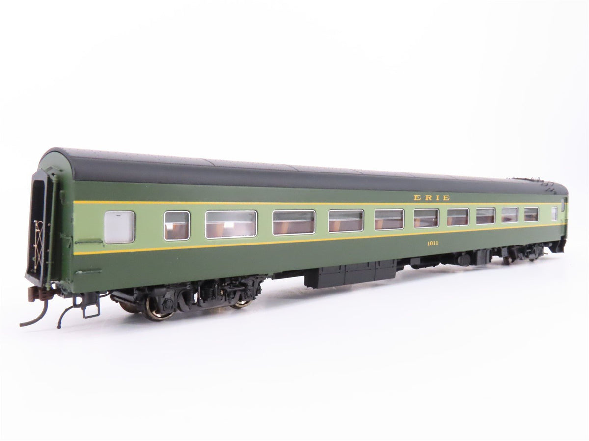 HO Scale Rapido 100183 Erie Railway Lightweight Coach Passenger Car #1011