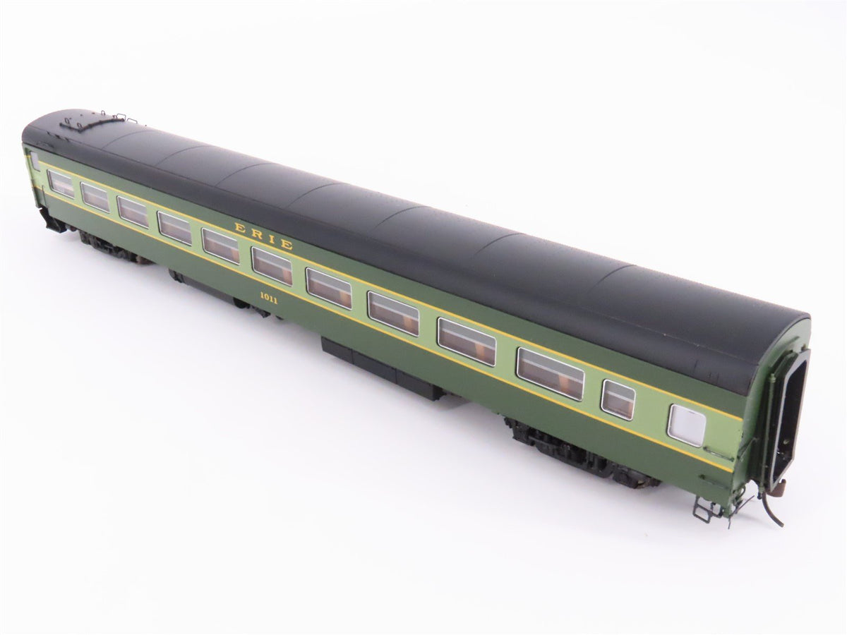 HO Scale Rapido 100183 Erie Railway Lightweight Coach Passenger Car #1011