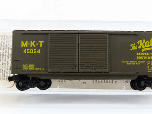 N Scale Kadee Micro-Trains MTL 23150 M-K-T Katy 40' Double Door Box Car #45054