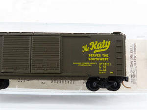 N Scale Kadee Micro-Trains MTL 23150 M-K-T Katy 40' Double Door Box Car #45054