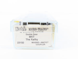 N Scale Kadee Micro-Trains MTL 23150 M-K-T Katy 40' Double Door Box Car #45054