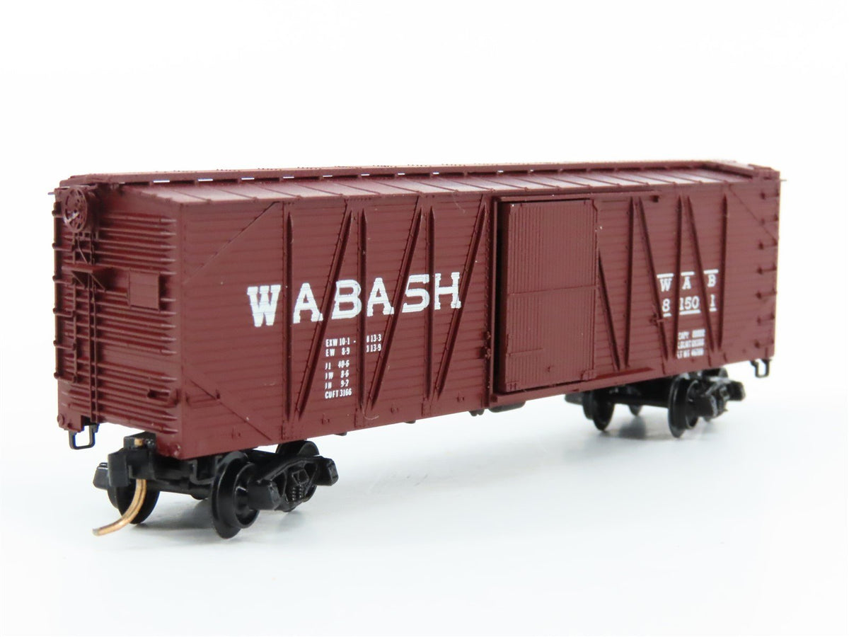 N Scale Kadee Micro-Trains MTL 28050 WAB Wabash 40&#39; Single Door Box Car #81501