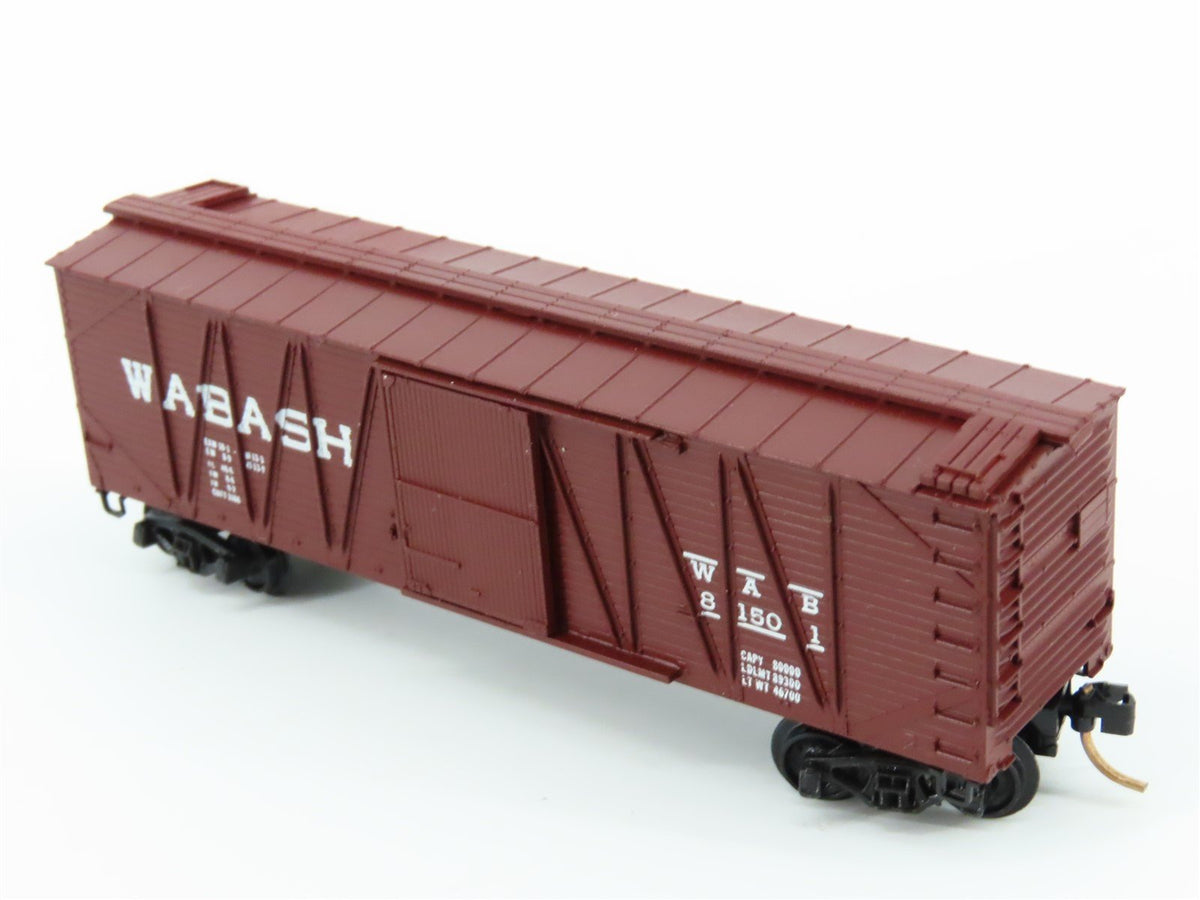 N Scale Kadee Micro-Trains MTL 28050 WAB Wabash 40&#39; Single Door Box Car #81501