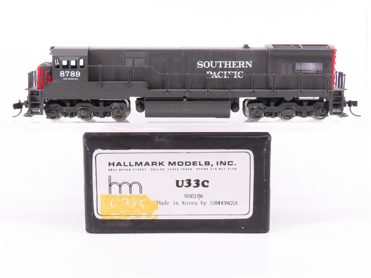 N Hallmark/Samhongsa BRASS NS0196 SP &quot;Bloody Nose&quot; GE U33C Diesel #8789 - Custom