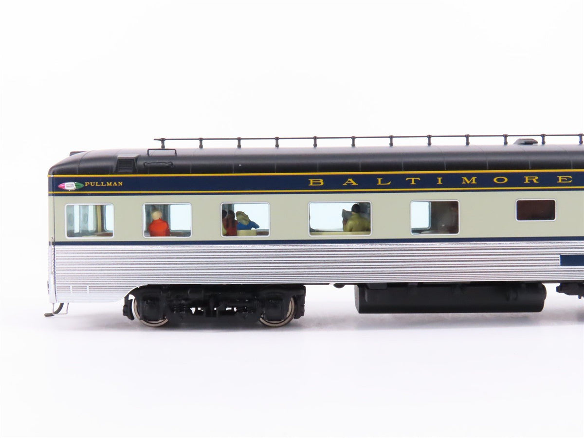 HO Scale Walthers Proto 920-9419 B&amp;O 85&#39; P-S Lounge-Obs Passenger Car &quot;Wawasee&quot;