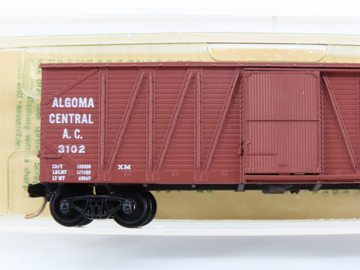 N Scale Kadee Micro-Trains MTL 28060 AC Algoma Central 40&#39; Box Car #3102