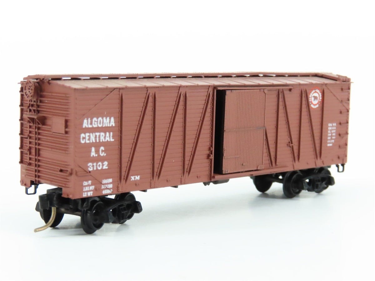 N Scale Kadee Micro-Trains MTL 28060 AC Algoma Central 40&#39; Box Car #3102