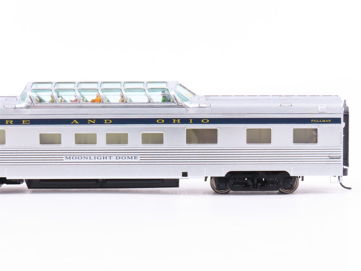 HO Walthers Proto 920-9415 B&amp;O 85&#39; 5-1-3 Dome Passenger Car &quot;Moonlight Dome&quot;