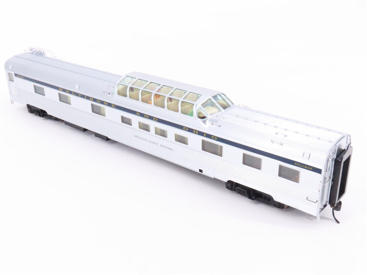 HO Walthers Proto 920-9415 B&amp;O 85&#39; 5-1-3 Dome Passenger Car &quot;Moonlight Dome&quot;