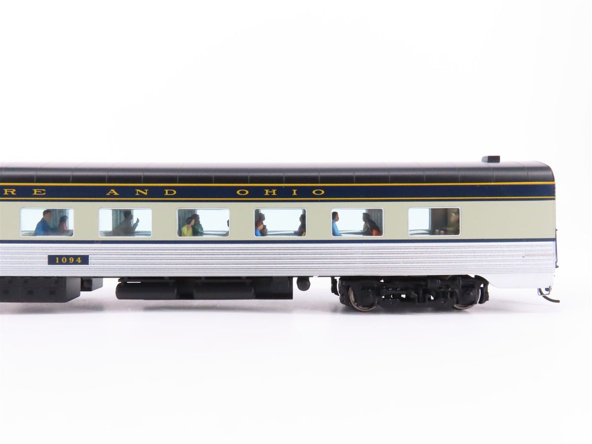 HO Walthers Proto 920-9416 B&amp;O 85&#39; P-S 56-Seat Dining Passenger Car #1094