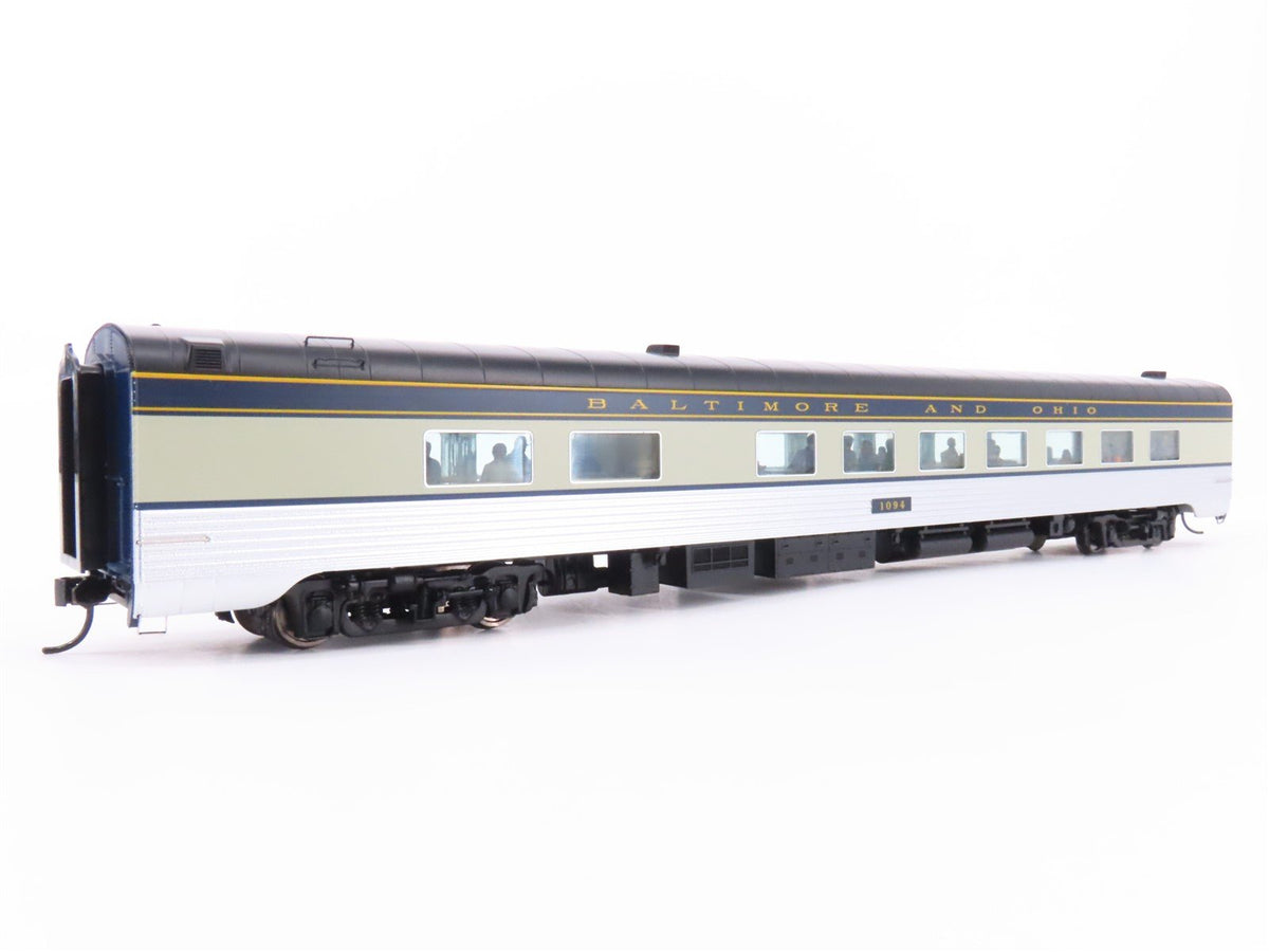 HO Walthers Proto 920-9416 B&amp;O 85&#39; P-S 56-Seat Dining Passenger Car #1094