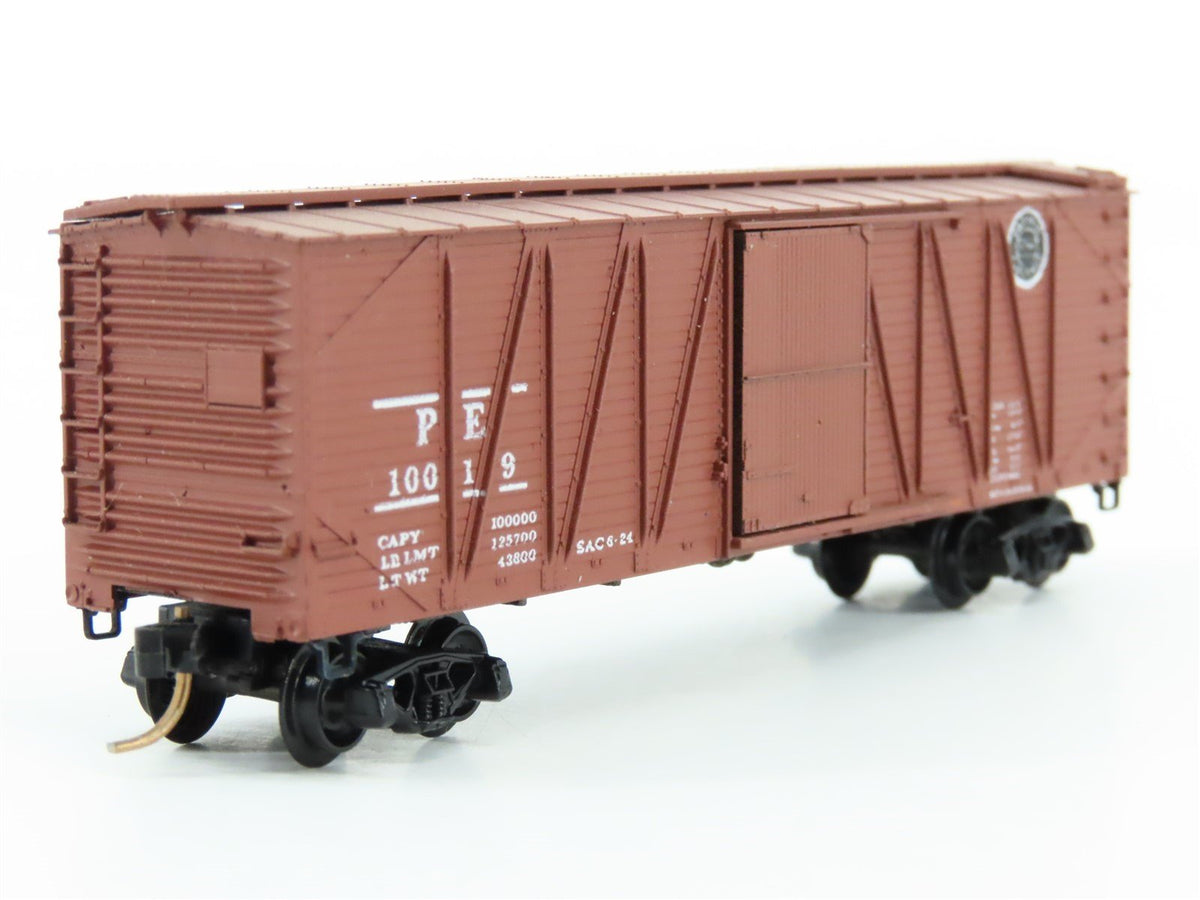 N Kadee Micro-Trains MTL 28362-1 PE Pacific Electric 40&#39; Boxcar 10019 Blue Label