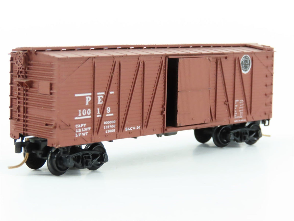 N Kadee Micro-Trains MTL 28362-1 PE Pacific Electric 40&#39; Boxcar 10019 Blue Label