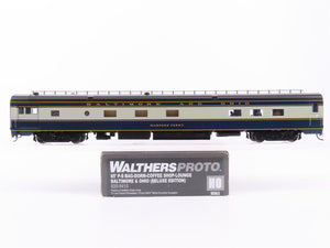 HO Walthers Proto 920-9410 B&O 85' P-S Lounge Passenger Car 