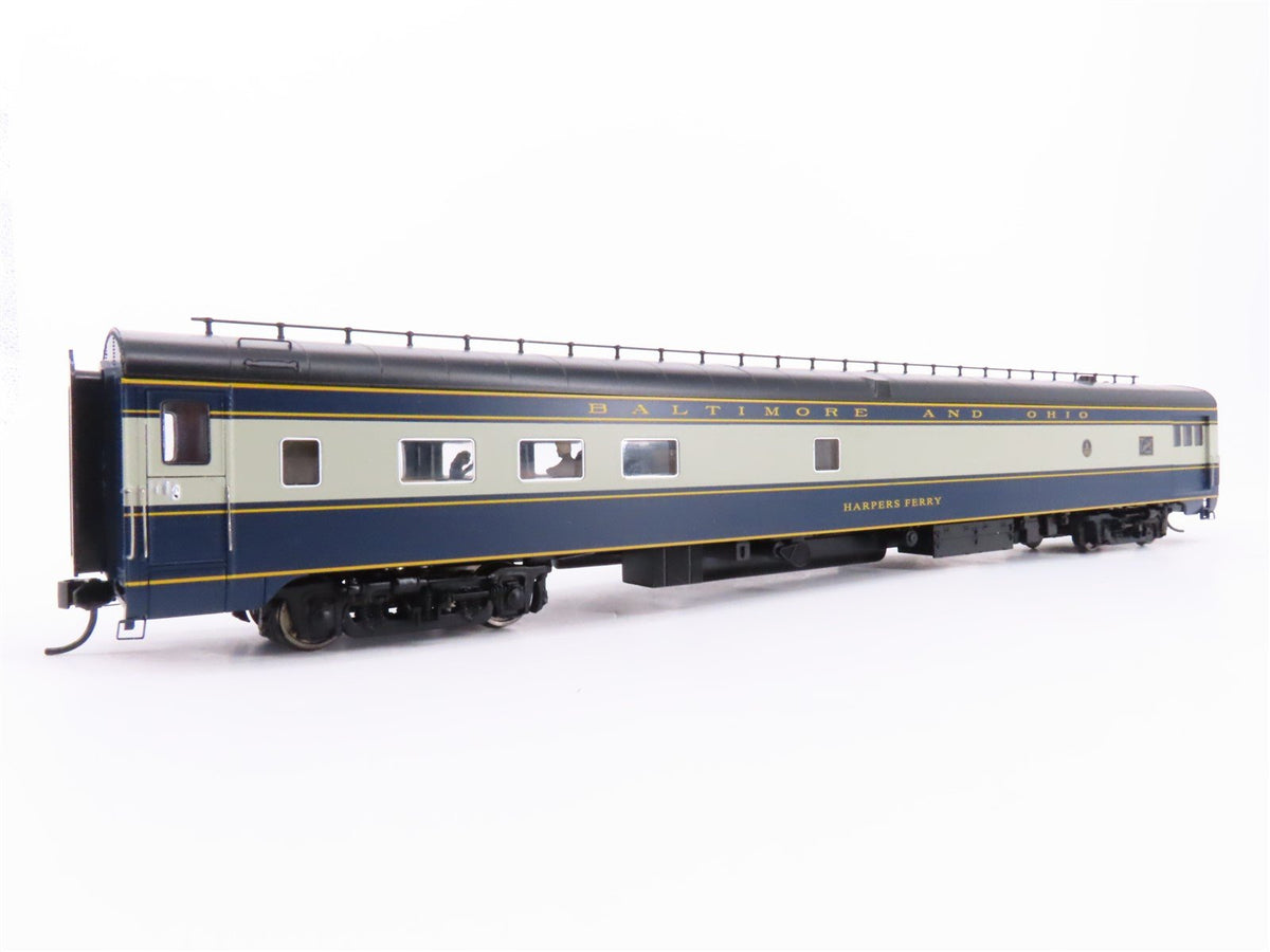 HO Walthers Proto 920-9410 B&amp;O 85&#39; P-S Lounge Passenger Car &quot;Harpers Ferry&quot;