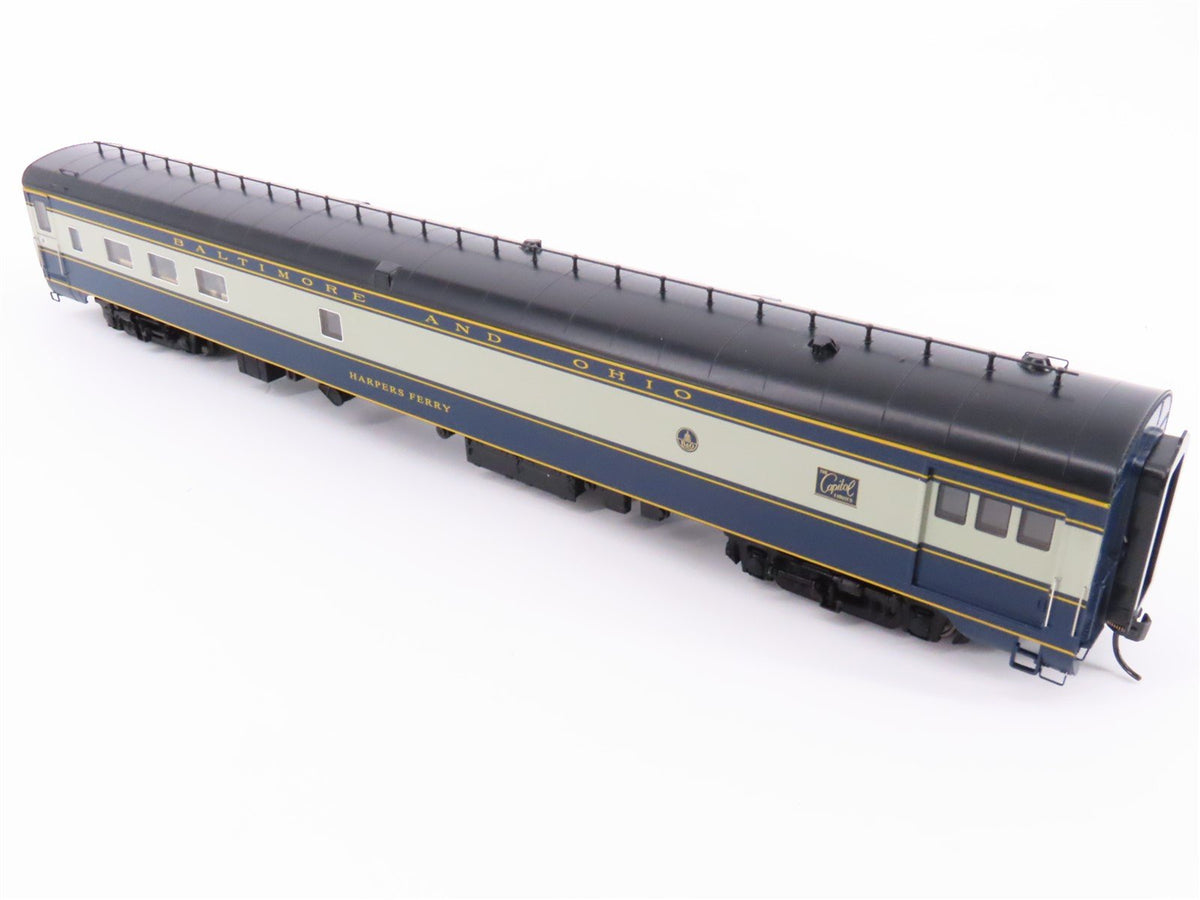 HO Walthers Proto 920-9410 B&amp;O 85&#39; P-S Lounge Passenger Car &quot;Harpers Ferry&quot;