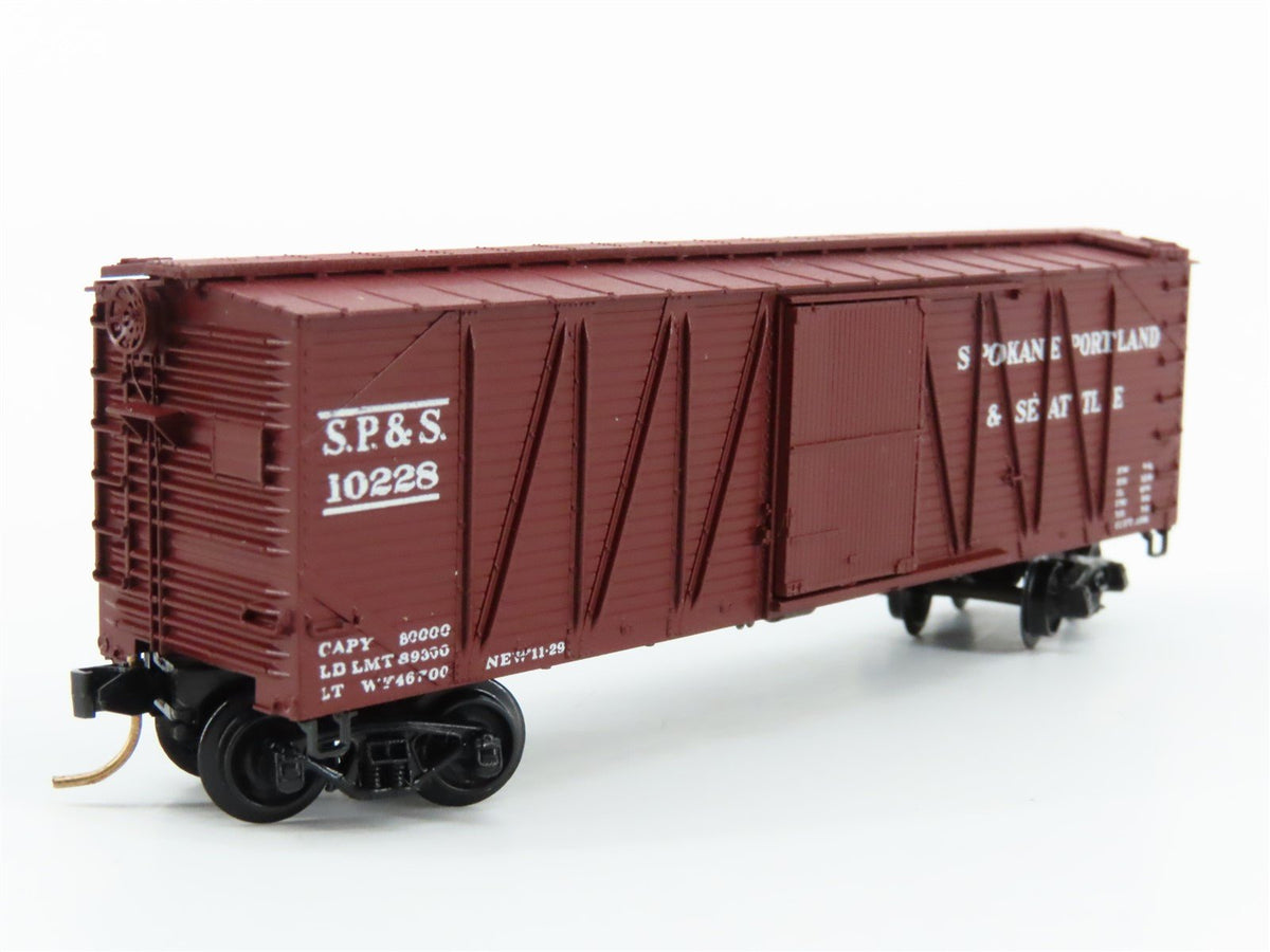 N Kadee Micro-Trains MTL 28070 SP&amp;S Spokane Portland &amp; Seattle Box Car #10228