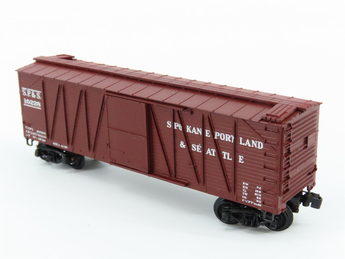 N Kadee Micro-Trains MTL 28070 SP&amp;S Spokane Portland &amp; Seattle Box Car #10228