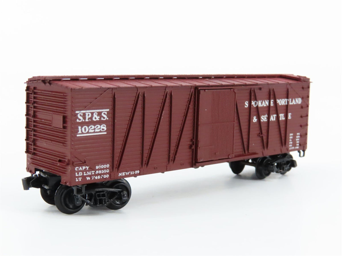 N Kadee Micro-Trains MTL 28070 SP&amp;S Spokane Portland &amp; Seattle Box Car #10228