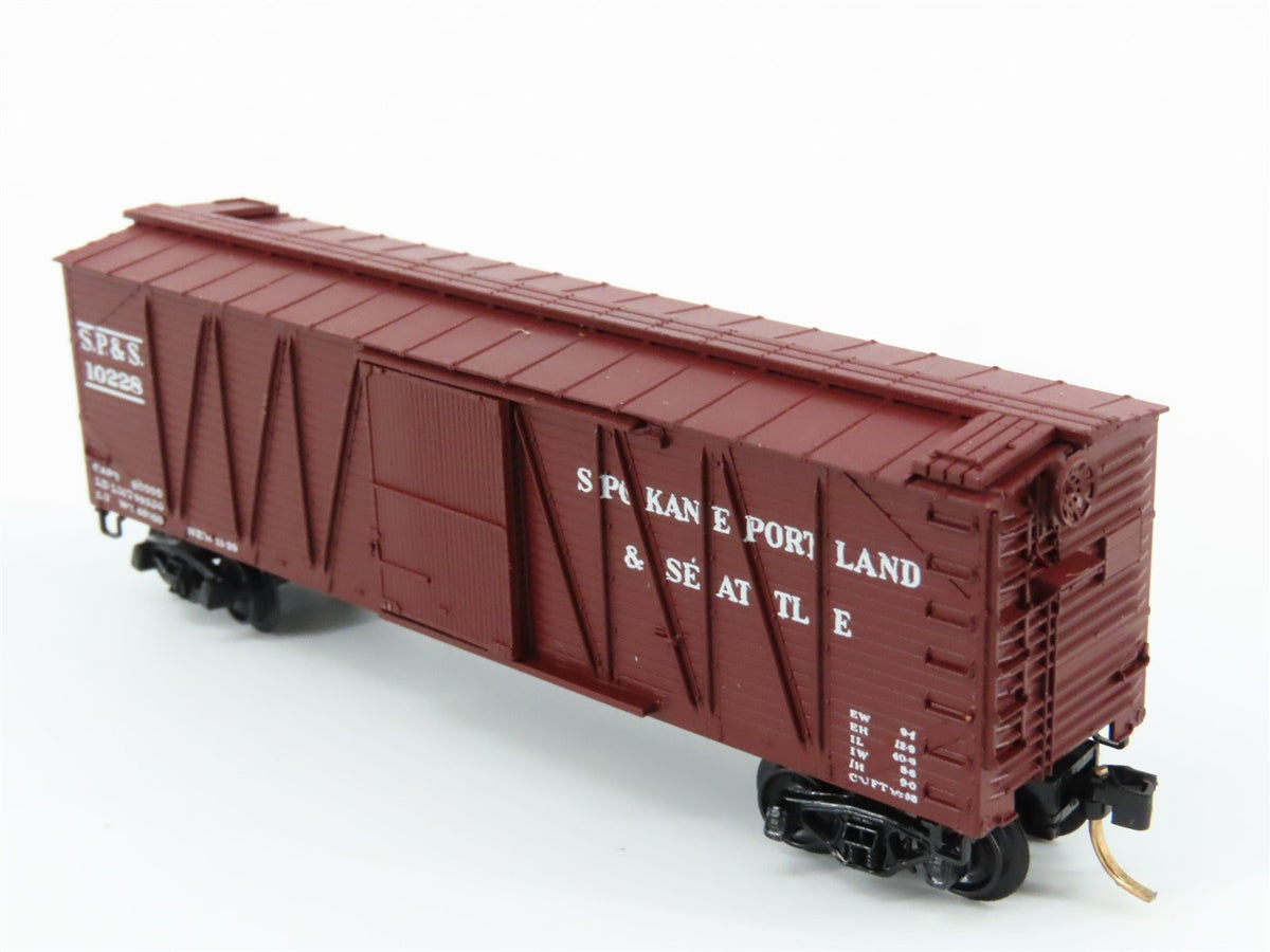 N Kadee Micro-Trains MTL 28070 SP&amp;S Spokane Portland &amp; Seattle Box Car #10228