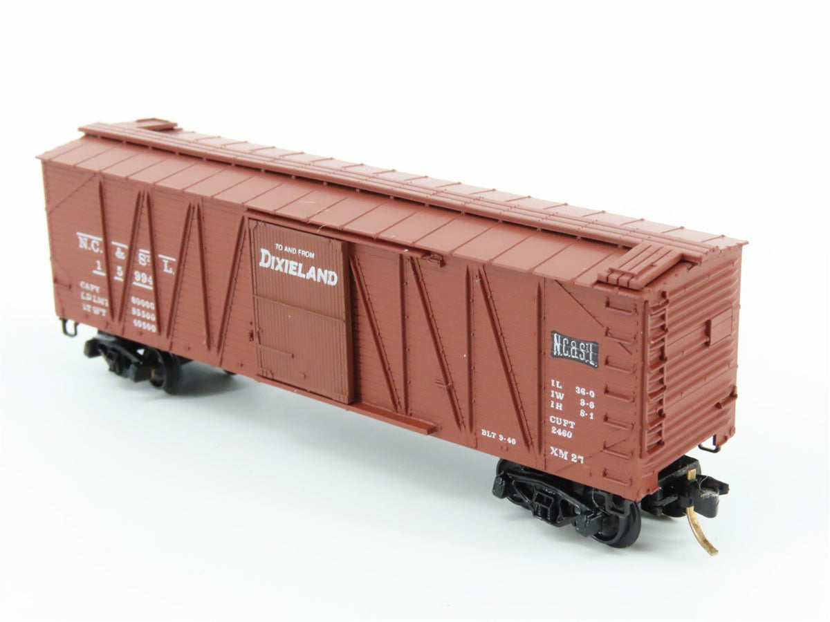 N Kadee Micro-Trains MTL 28110 NC&amp;STL Dixieland 40&#39; Single Door Box Car #15994