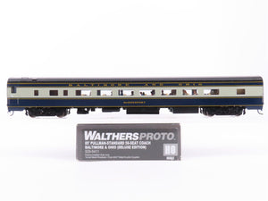 HO Walthers Proto 920-9411 B&O 85' P-S 56-Seat Coach Passenger Car 