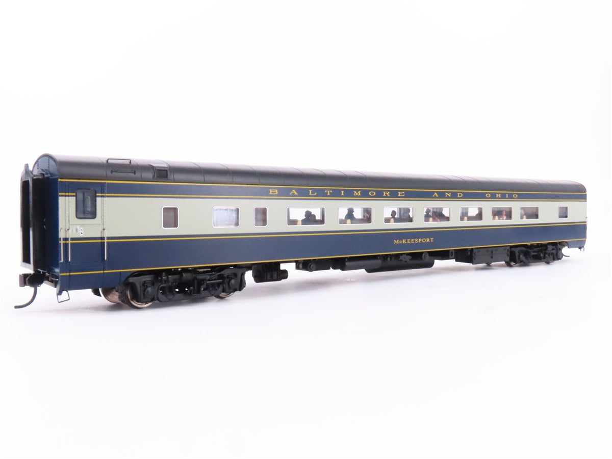 HO Walthers Proto 920-9411 B&amp;O 85&#39; P-S 56-Seat Coach Passenger Car &quot;McKeesport&quot;