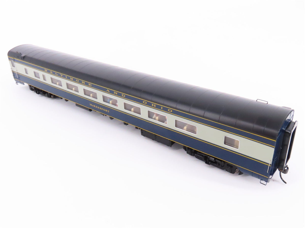 HO Walthers Proto 920-9411 B&amp;O 85&#39; P-S 56-Seat Coach Passenger Car &quot;McKeesport&quot;