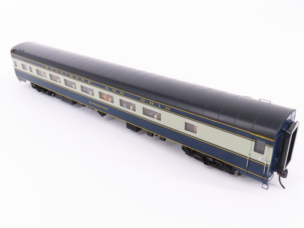 HO Walthers Proto 920-9411 B&amp;O 85&#39; P-S 56-Seat Coach Passenger Car &quot;McKeesport&quot;