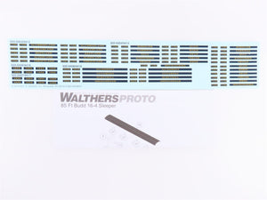 HO Scale Walthers Proto 920-9404 B&O 85' Budd 16-4 Sleeper Passenger Car