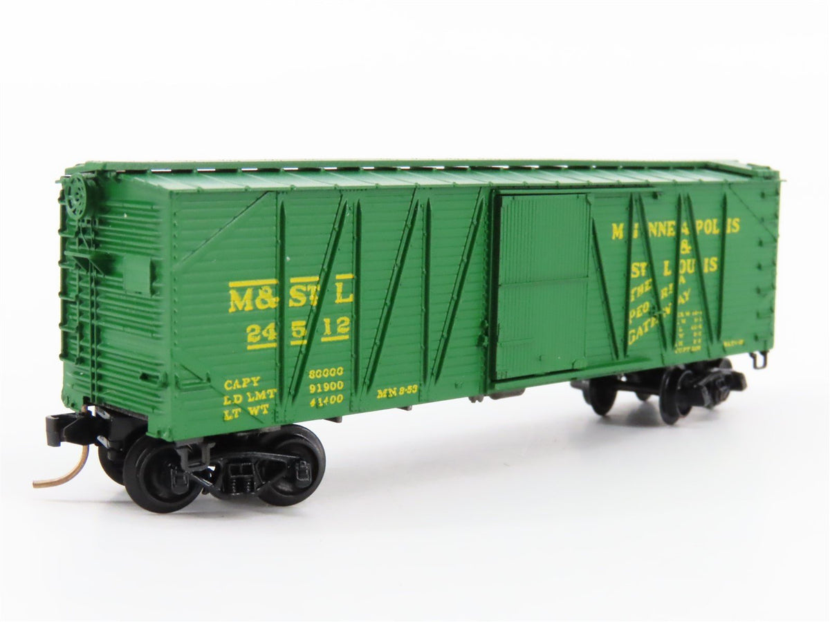 N Scale Kadee Micro-Trains MTL 28352-1 M&amp;STL Peoria Gateway 40&#39; Box Car #24512